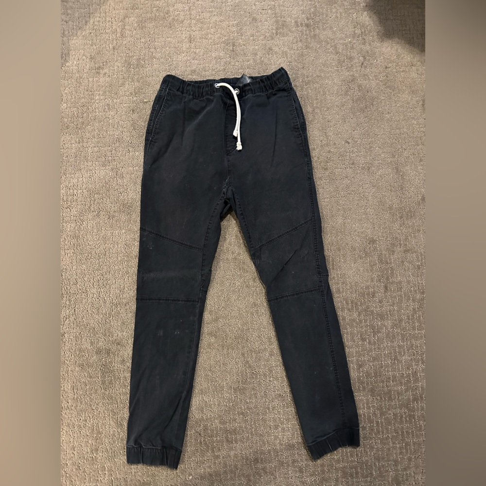 H&M men joggers lightly used S chino material